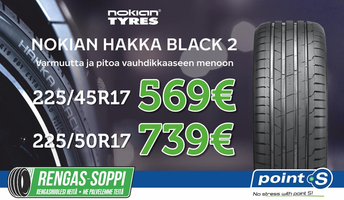 Nokian Hakka Black 2 | ELÄMÄSI VAUHDIKKAALLA MATKALLA