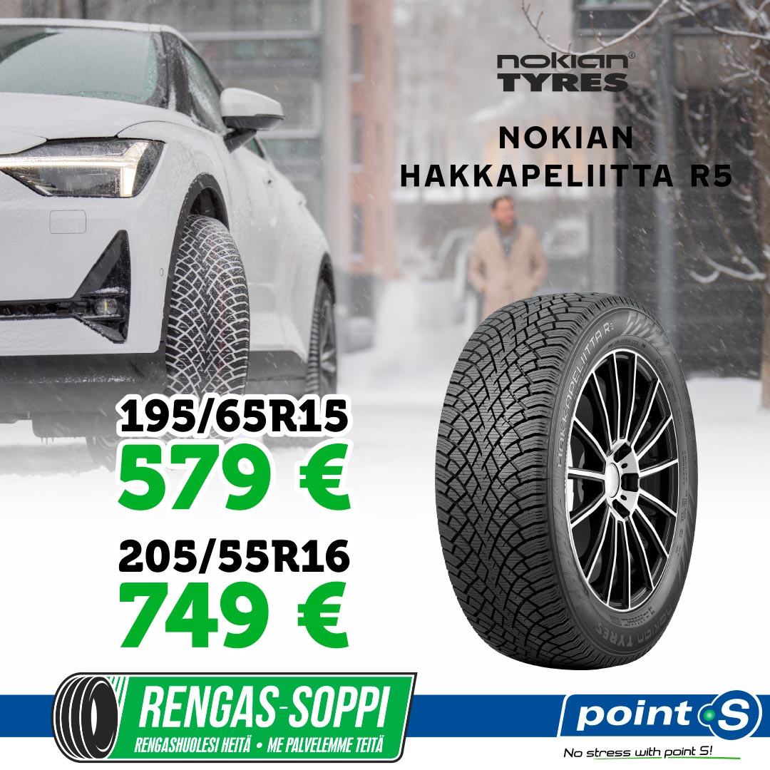 NOKIAN TYRES HAKKAPELIITTA R5 | Kitkarengas | UUTUUS