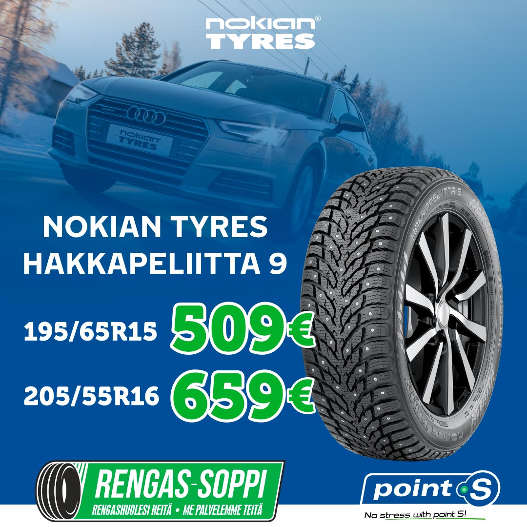 NOKIAN TYRES HAKKAPELIITTA 9 | Nastarengas | Legenda!